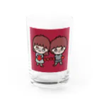 rurugirlの女の子男の子 Water Glass :front