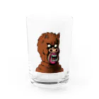 れいしょうのSUZURIのNFT風の猪 ~Boar Face Is Scary~ Water Glass :front