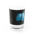 irukoの青い窓 Water Glass :front