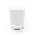 rilybiiのgrayPastel × babygray Water Glass :front