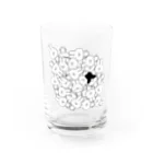 こつｗのおみせの量産うさぎ 量産 Water Glass :front