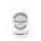 納豆ｺｰﾁｬﾝのONE-OFF (Black Letter) Water Glass :front