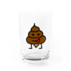 wajowのうんこちんちん丸 Water Glass :front