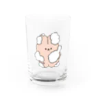 moguのあわあわうさぎ Water Glass :front