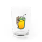 SHOP GAMUGUMIのコップにクレスさん Water Glass :front