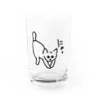 ののの猫屋敷の【きゃっち】 グラス前面
