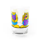 INASBY 髑髏毒郎のバケネコくん太郎 Water Glass :front