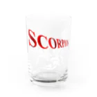 ラルゴのSCORPION(白) Water Glass :front