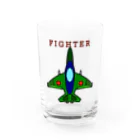 GREAT 7の戦闘機 Water Glass :front