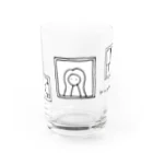 rurugirlのミュージアム Water Glass :front