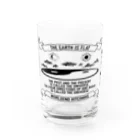 ワールドエンド ヒッチハイクのジ・アースイズフラット Water Glass :front