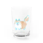 うなのご立腹ポメラニアン Water Glass :front