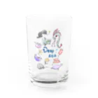 ぺんぎん丸の潜って探そうDEEP SEA Water Glass :front