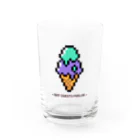 COSMICmagicalsの8bit♡アイスクリーム MT×PR Water Glass :front