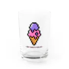 COSMICmagicalsの8bit♡アイスクリーム PK×PR Water Glass :front