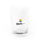 ︎︎くも☁️︎︎*.のDive... Water Glass :front