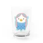 マエダレナ / イラストレーターのアマビエちゃん Water Glass :front