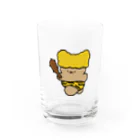 moguの鬼さんくまちゃん Water Glass :front