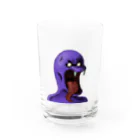 れいしょうのSUZURIのNFT風のコブラ ~Cobra Face Is Scary~ Water Glass :front