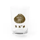 NIKORASU GOのすずめって聞こえるべ Water Glass :front