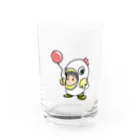 ガム坊主の公式グッズショップの被り小人シリーズ（ニワトリ） Water Glass :front