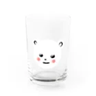 にゃーころのくまころ Water Glass :front