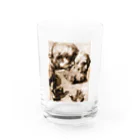 世界の絵画アートグッズのラファエロ・サンティ《変容のための習作》 Water Glass :front