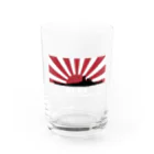 MrKShirtsの呉市：戦艦大和の母港（白） Water Glass :front