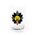 Rebelle DébutantのLion Carnival LionOnly（黒ver） Water Glass :front