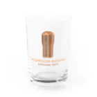 MrKShirtsのマッシュルームビル Water Glass :front