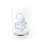 九月（くがつ）の蓄音機 Water Glass :front