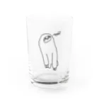 NAGO3のなまけもののけも Water Glass :front