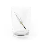 wacaocacaoのWriting Water Glass :front