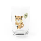 仮想通貨 ( 暗号資産 ) グッズ ［ crypto berry ］ のMr.ビットラの夢 Water Glass :front