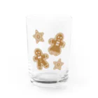 フォーヴァのジンジャーマンクッキー Water Glass :front