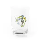 あぷあっぷるのタツノオトシゴ＋爬虫類 Water Glass :front