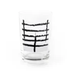 ふみの華　オリジナルアート書グッズです Water Glass :front