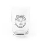 Baby Blue のour babyblue Water Glass :front
