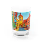 GALLERY misutawoのドイツ ローテンブルクのジーバー塔 Water Glass :front