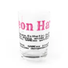 Leon Hartの装備屋さんのLeon Hartの呪文グラス Water Glass :front