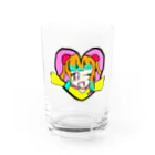 グレープオリジナルショップのハッピーちゃん Water Glass :front