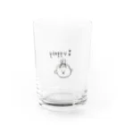 バイト辞めたい看護学生のHappy おなご Water Glass :front