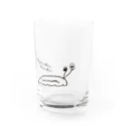 ryouga insects designのナメクジくん／モノトーンシリーズ Water Glass :front