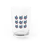 サーモンのネコにゃご（増） Water Glass :front