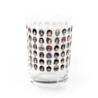 私立黒曜谷高校購買部の少女ファイトオールキャラドットグラス Water Glass :front