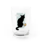 ちまき茶屋のスーパー猫の日2 Water Glass :front