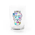 やんさんのゆめろぼ Water Glass :front