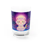 ちーちゃんのお店のガンギマリタイガー Water Glass :front