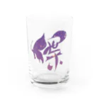 Kanji(感じ)るartのButterflyart Water Glass :front