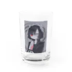 あくむ病院の紅 Water Glass :front